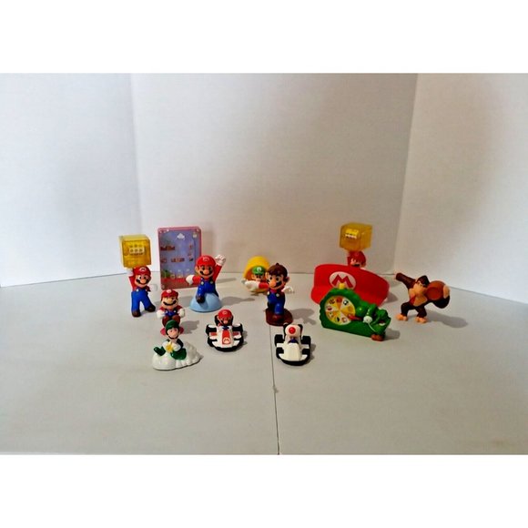 Happy Meal Toys Pvc 13 Pieces McDonald's Super Mario Bros - Picture 10 of 16